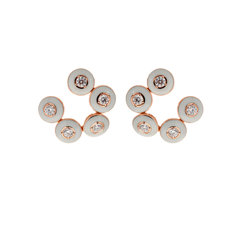 selim mouzannar Mina Boucles d'oreilles en ivoireDiamants