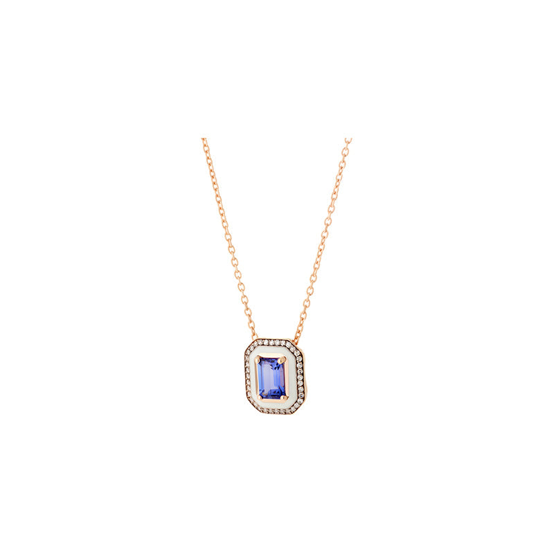 selim mouzannar Mina Pendentif IvoireTanzanite - Diamants