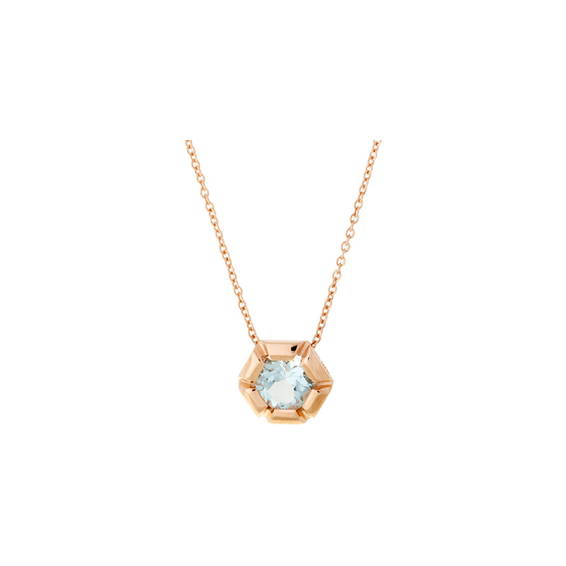 Selim Mouzannar Rose De France PendentifAigue-Marine