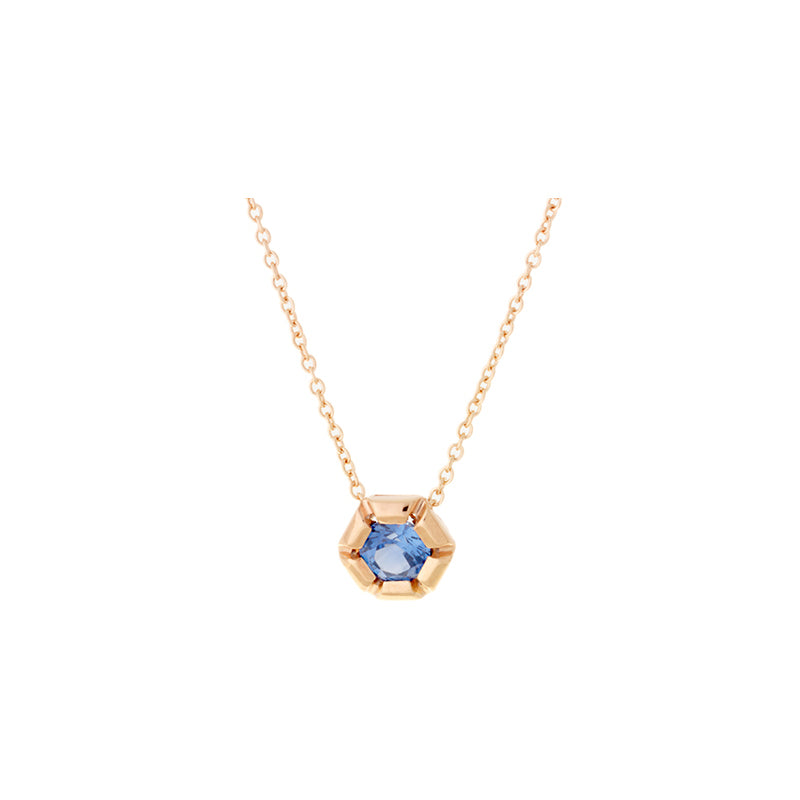 Selim Mouzannar Rose De France PendentifSaphir Bleu