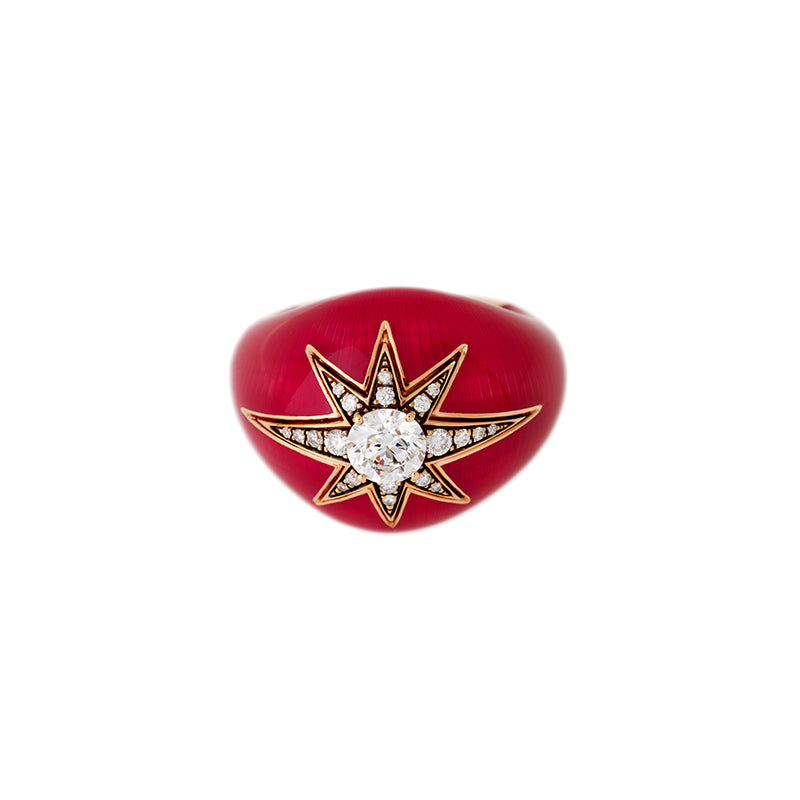 Selim Mouzannar Aïda Bague FramboiseDiamants