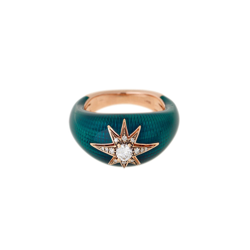 Selim Mouzannar Aïda Bague PétroleDiamants