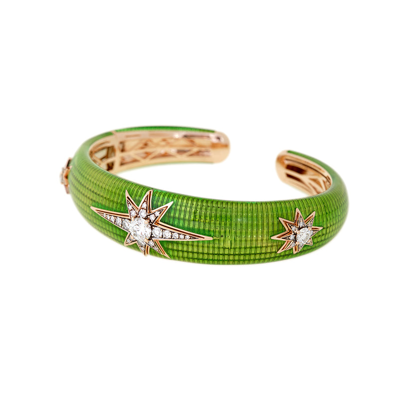 Selim Mouzannar Aïda Kiwi BraceltDiamants
