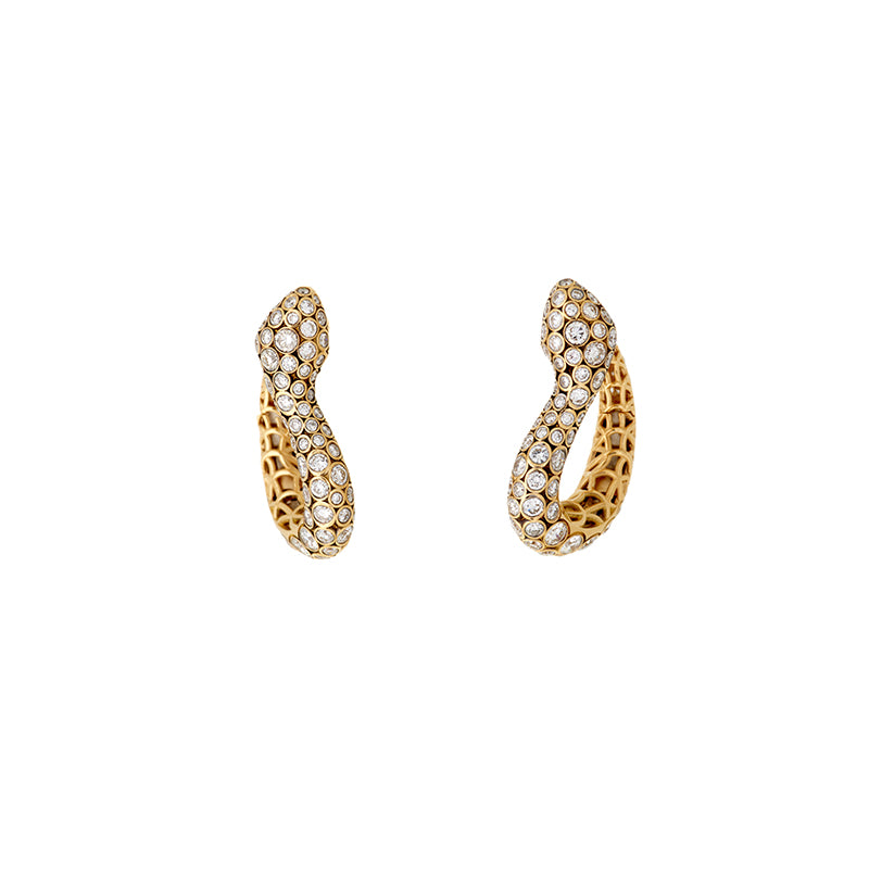 Selim Mouzannar Basilik Boucles D'oreillesDiamants