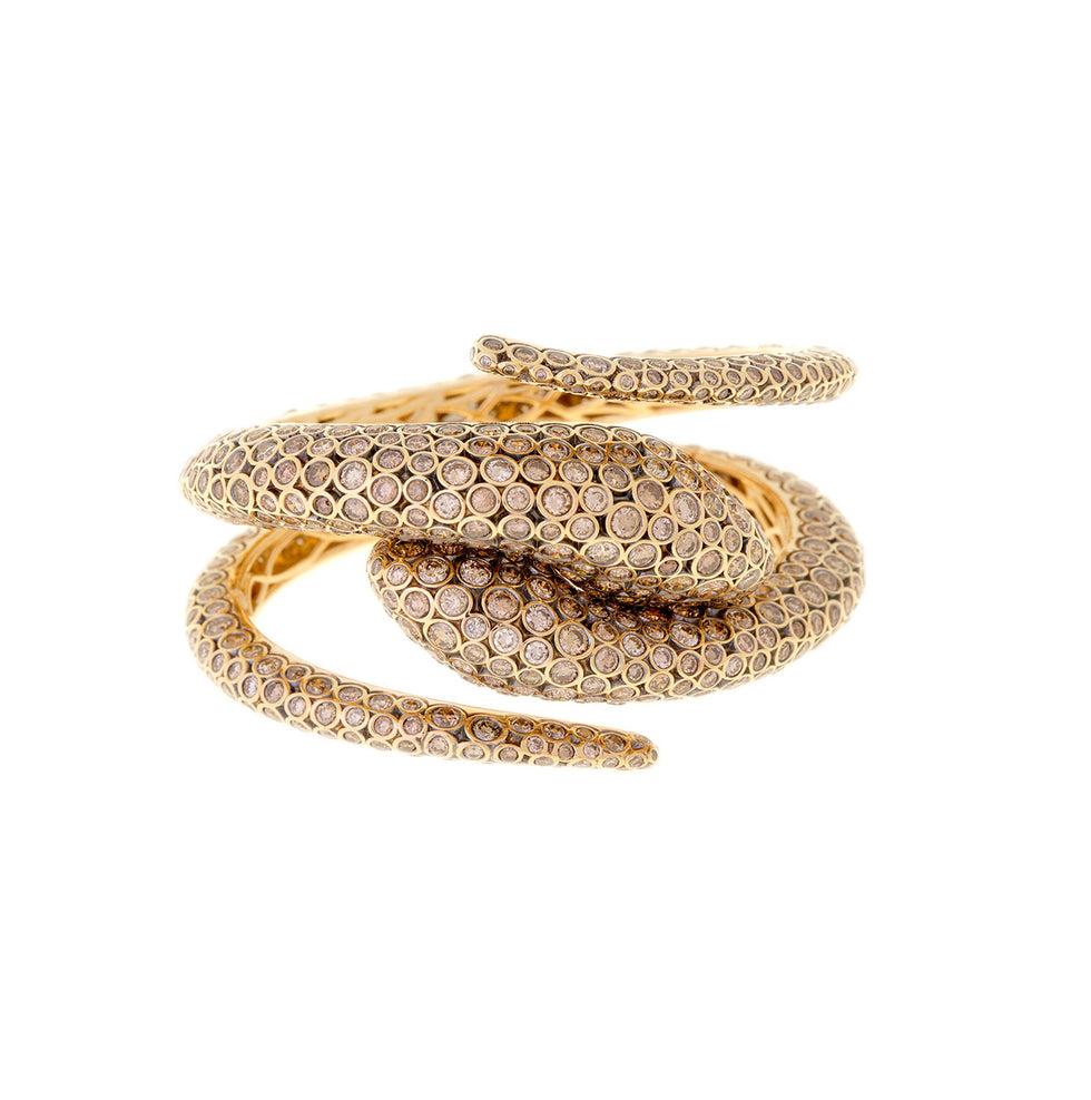 Selim Mouzannar Basilik BraceletDiamants Bruns