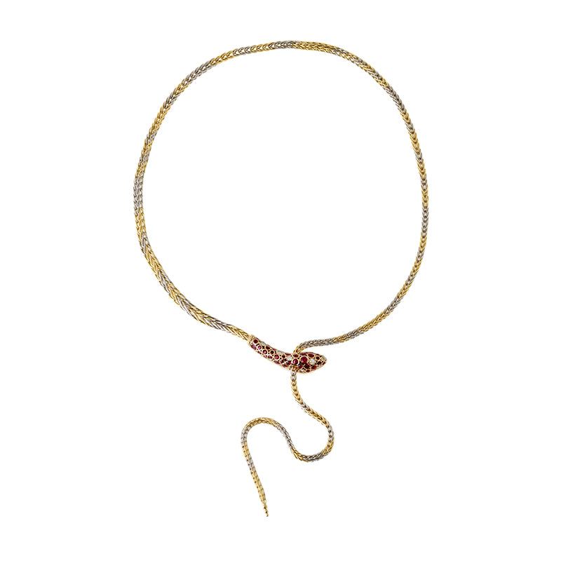 Selim Mouzannar Basilik CollierDiamants - Rubis