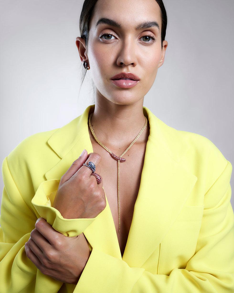 Selim Mouzannar Basilik CollierSpinelles - Rubis