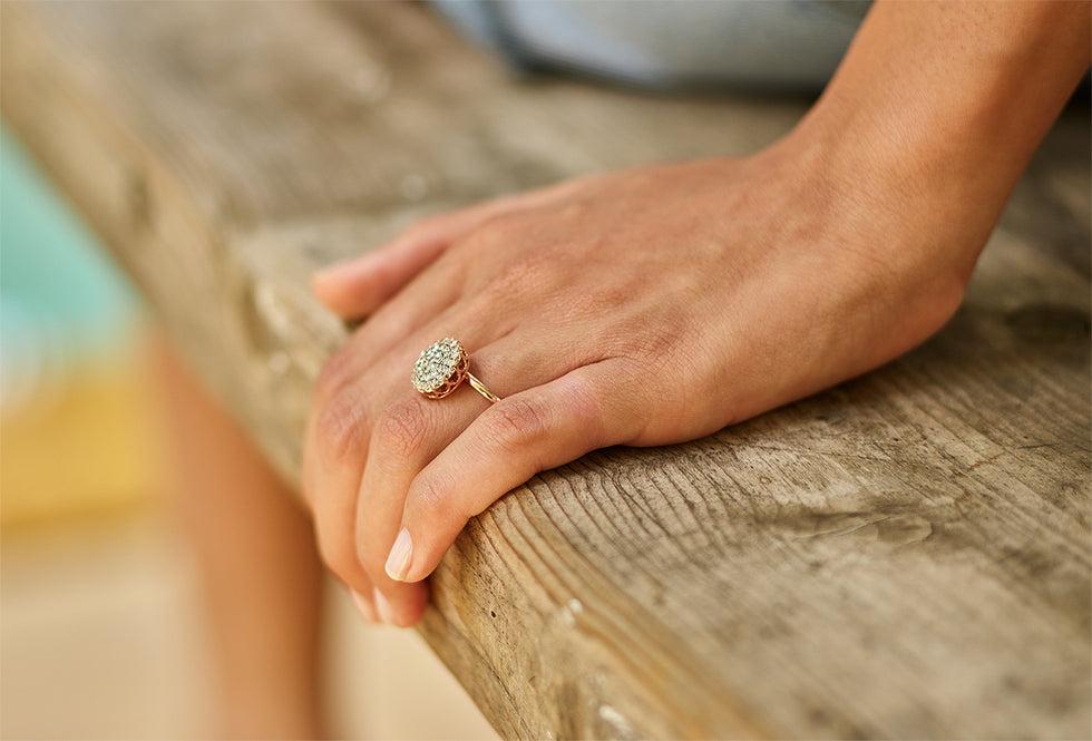 Selim Mouzannar Beirut Bague PavéDiamants