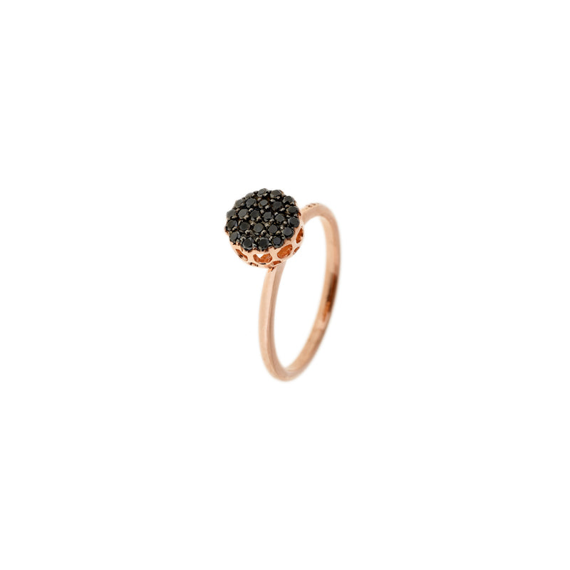 Selim Mouzannar Beirut Bague PavéDiamants Noirs