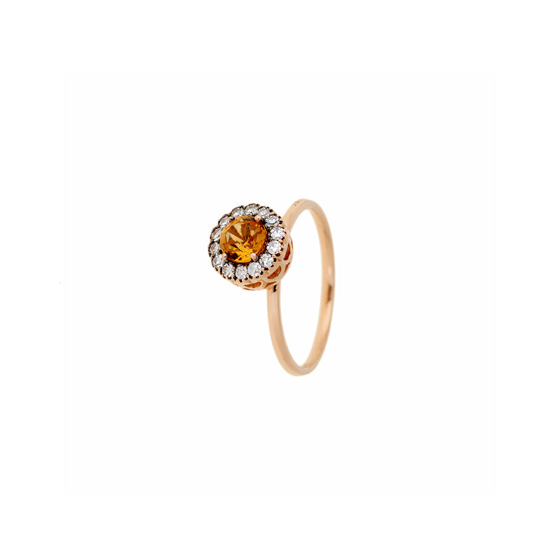 Selim Mouzannar Beirut BagueCitrine - Diamants