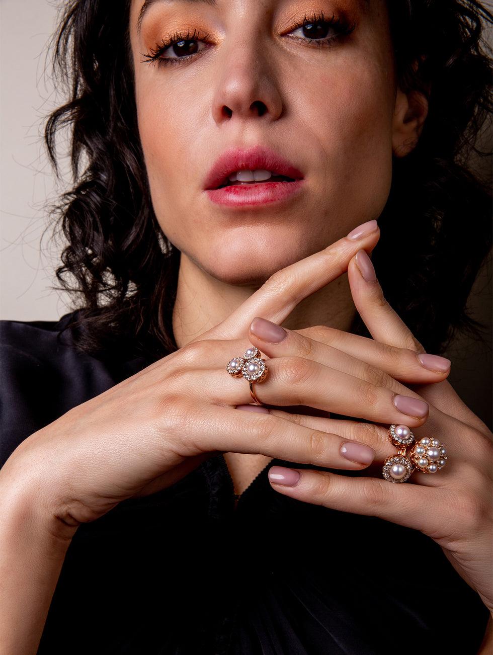 Selim Mouzannar Beirut BaguePerle - Diamants