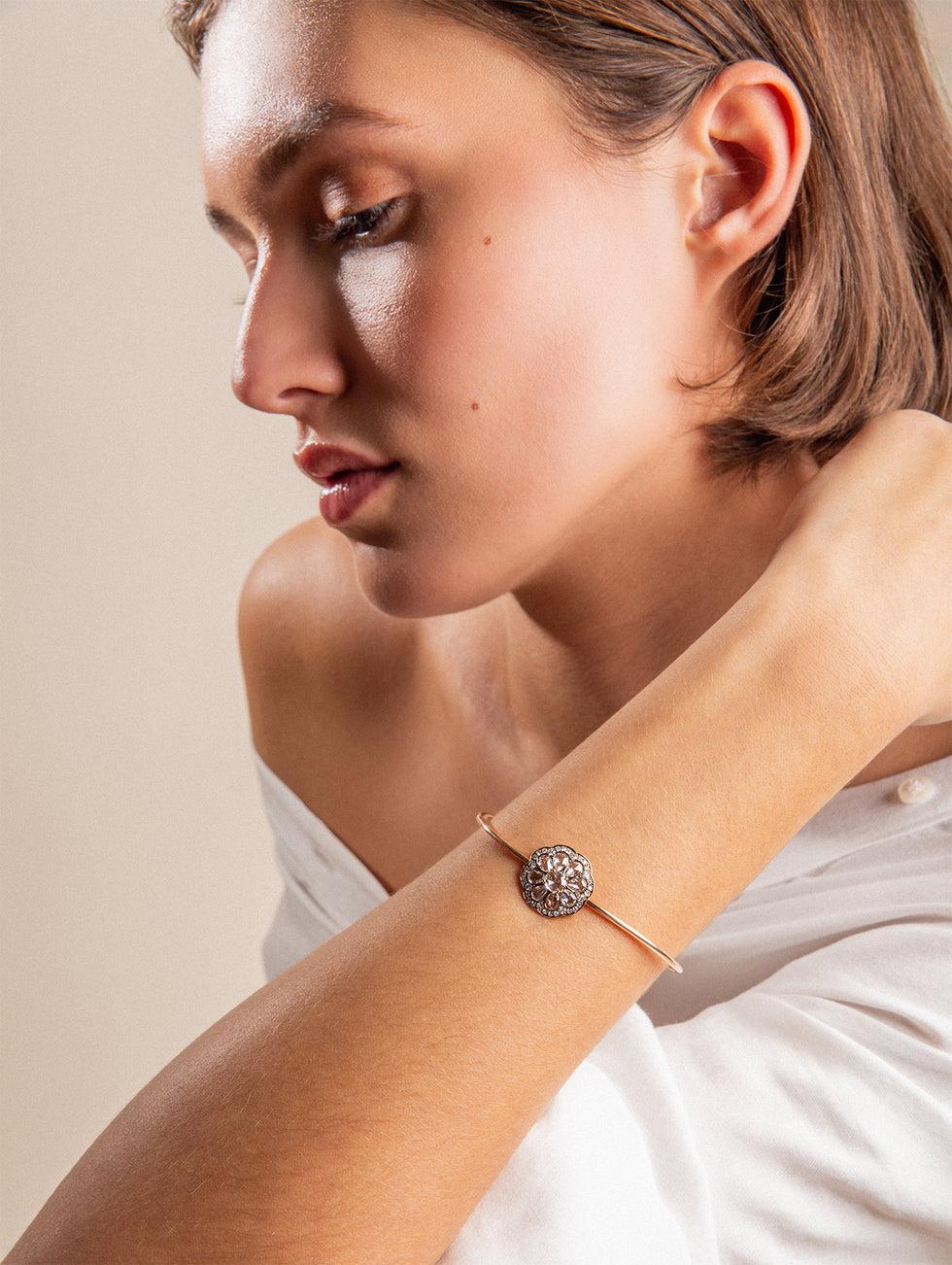 Selim Mouzannar Beirut Rosace BraceletDiamants