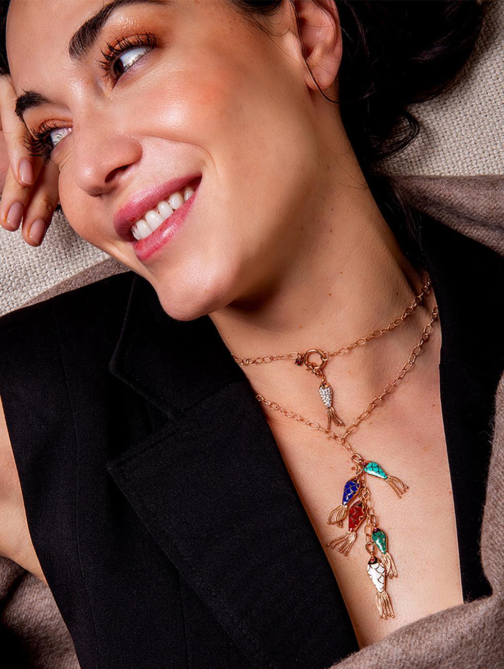 Selim Mouzannar Fish For Love Collier