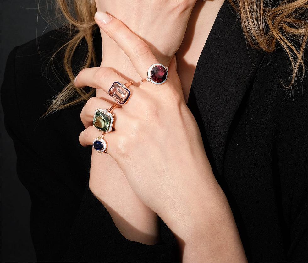 Selim Mouzannar Gemma BagueMorganite - Diamants