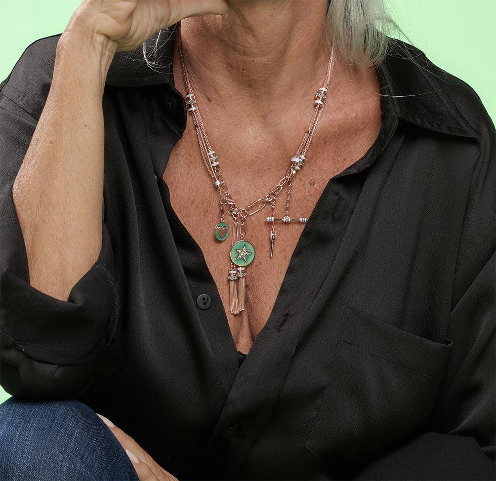 Selim Mouzannar Kastak Collier IvoireDiamants