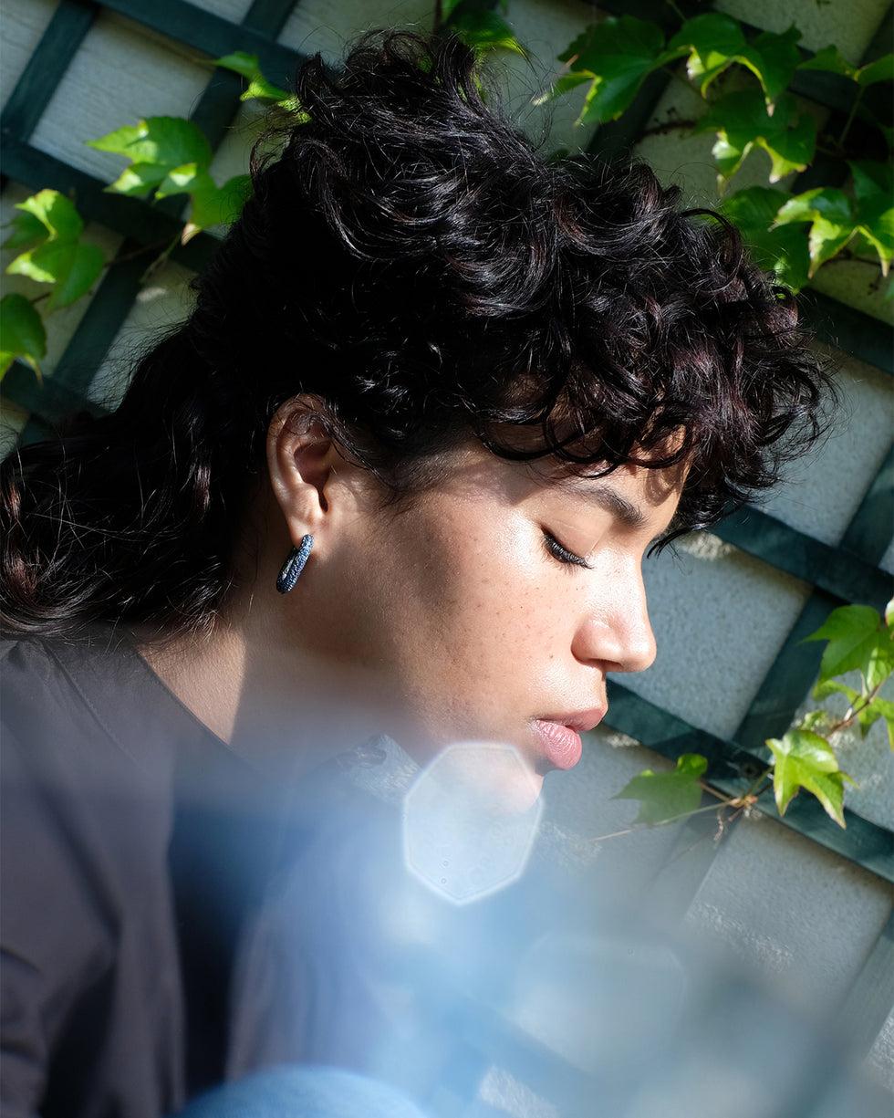 Selim Mouzannar Link Boucle D'oreilleSaphirs Bleus