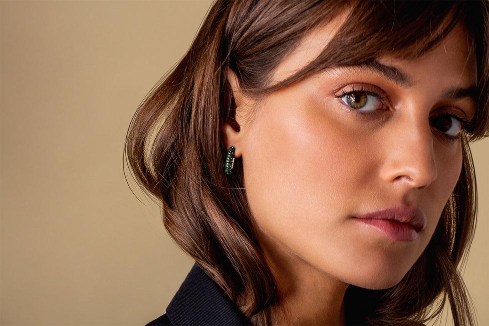 Selim Mouzannar Link Boucle D'oreilleTsavorites