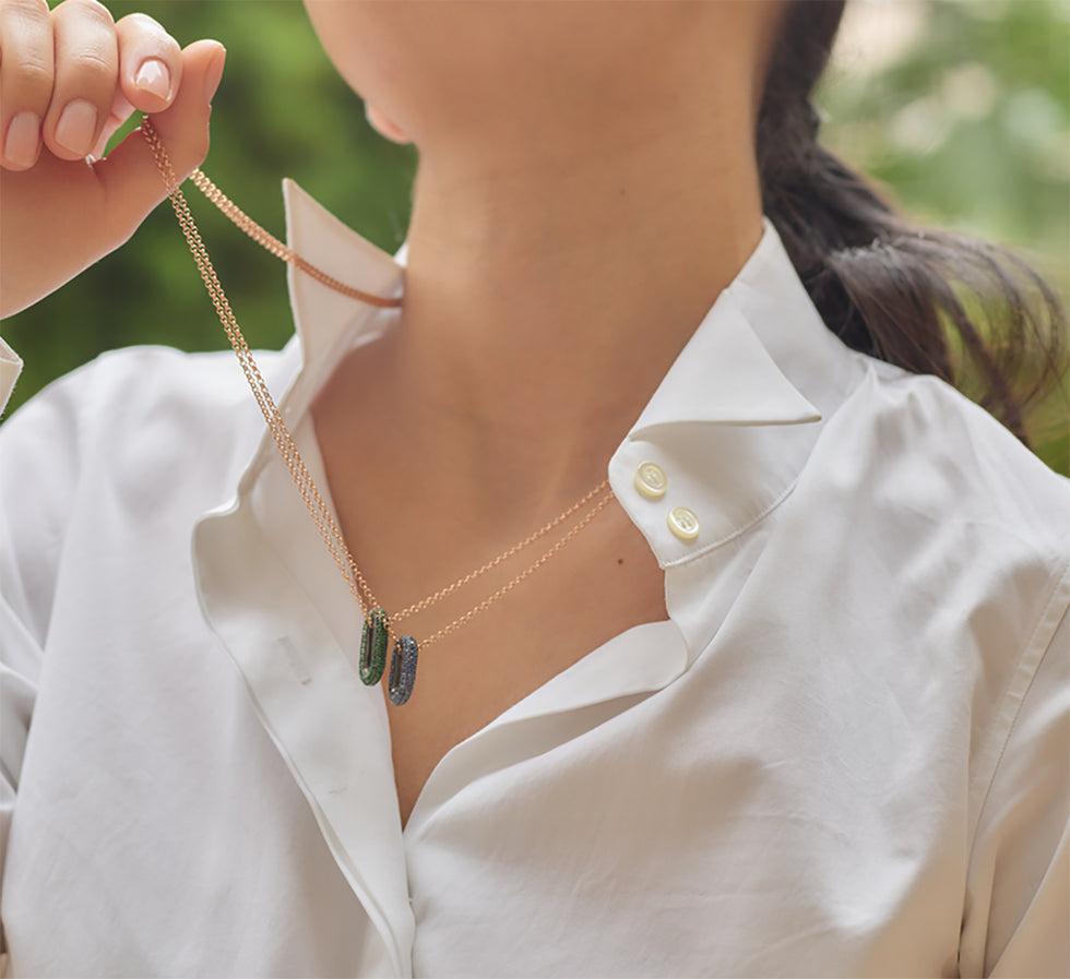 Selim Mouzannar Link PendentifTsavorites