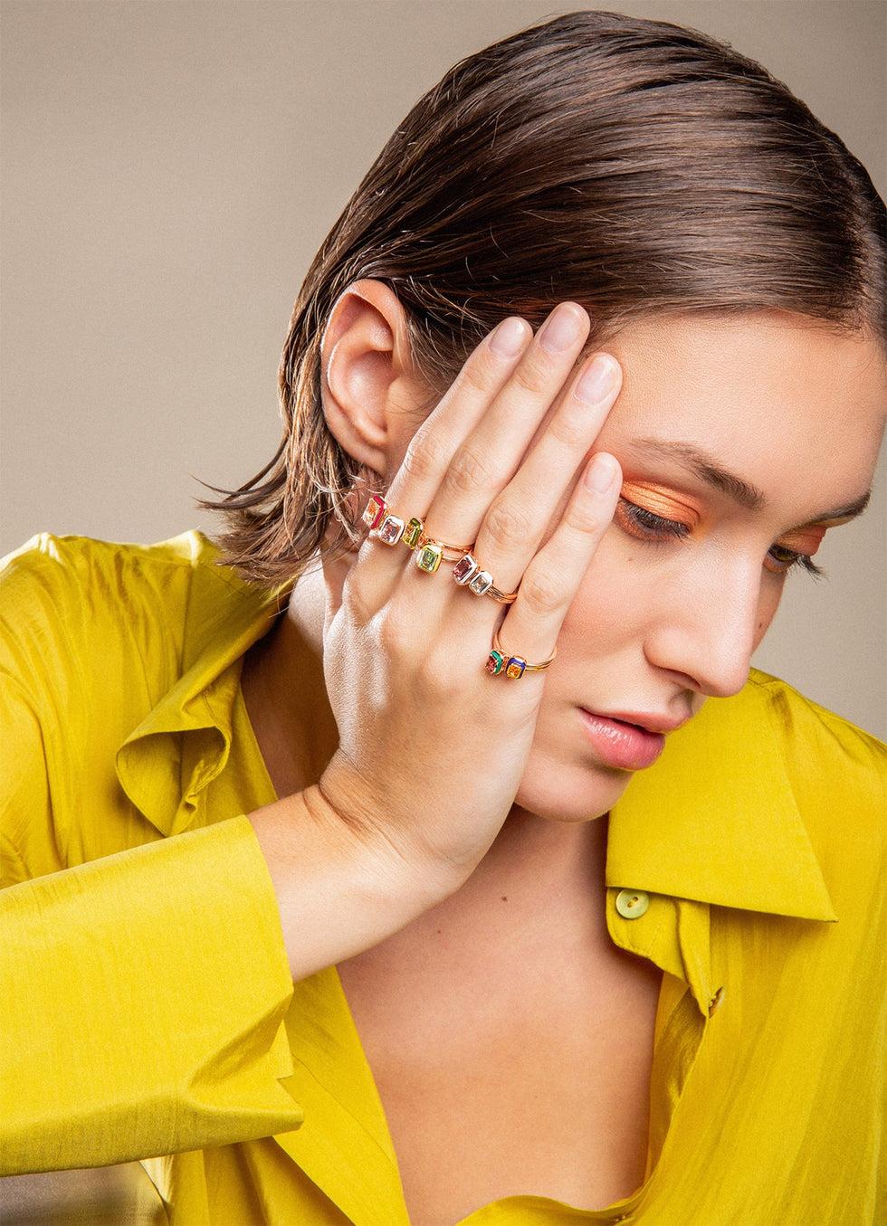 Selim Mouzannar Mina Bague FramboiseMorganite