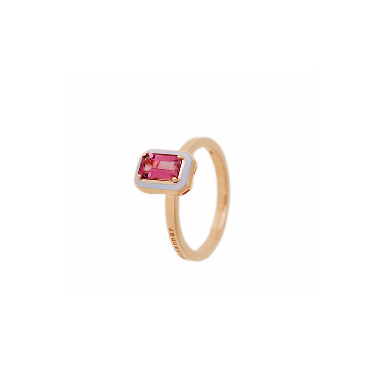 selim mouzannar Mina Bague LilasTourmaline Rose