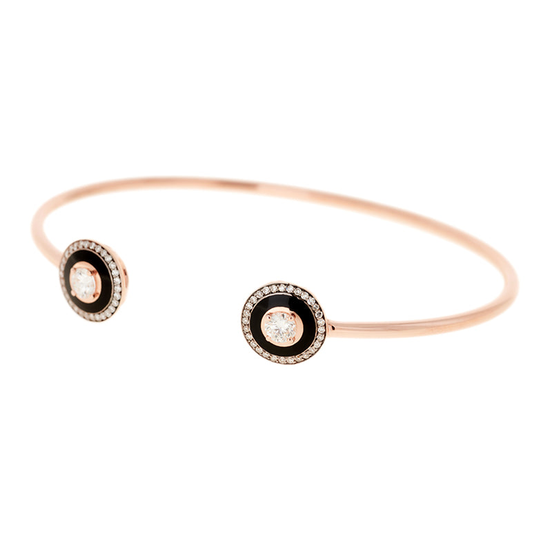selim mouzannar Mina Bracelet noirDiamants