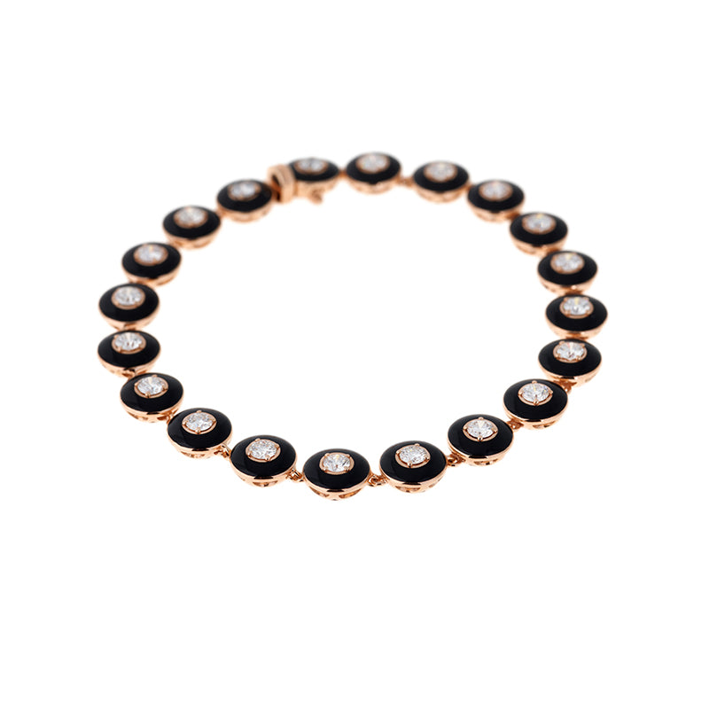 selim mouzannar Mina Bracelet noirDiamants