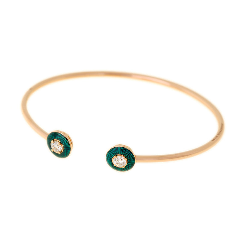 selim mouzannar Mina Bracelet vertDiamants