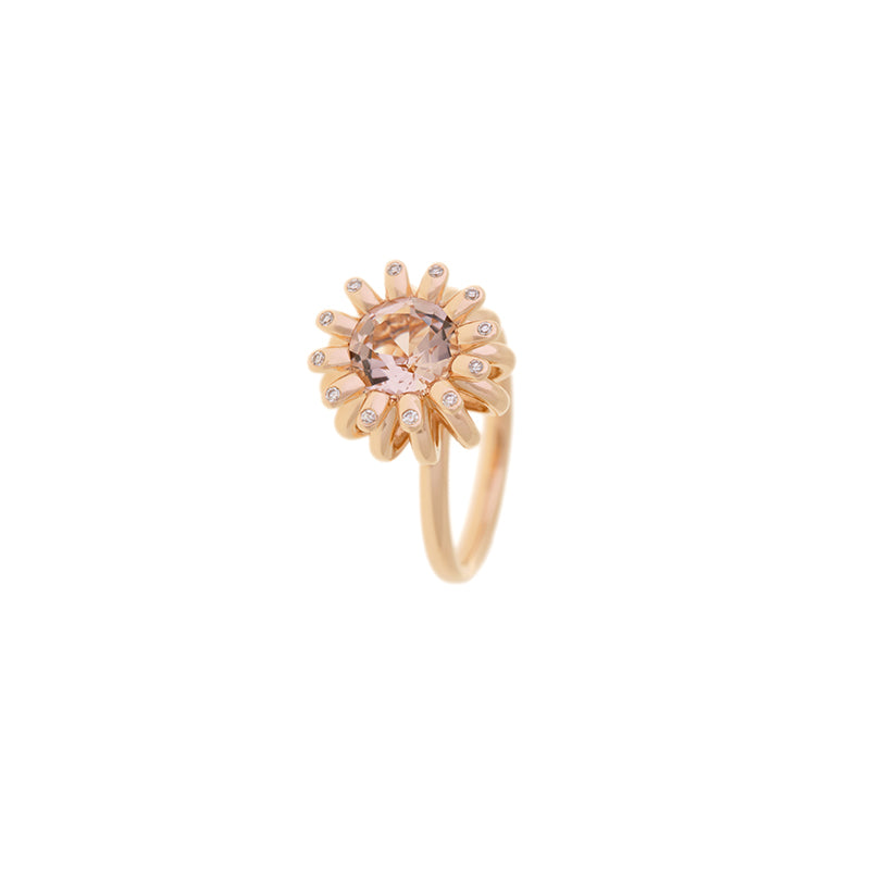 selim mouzannar Poppy BagueMorganite - Diamants