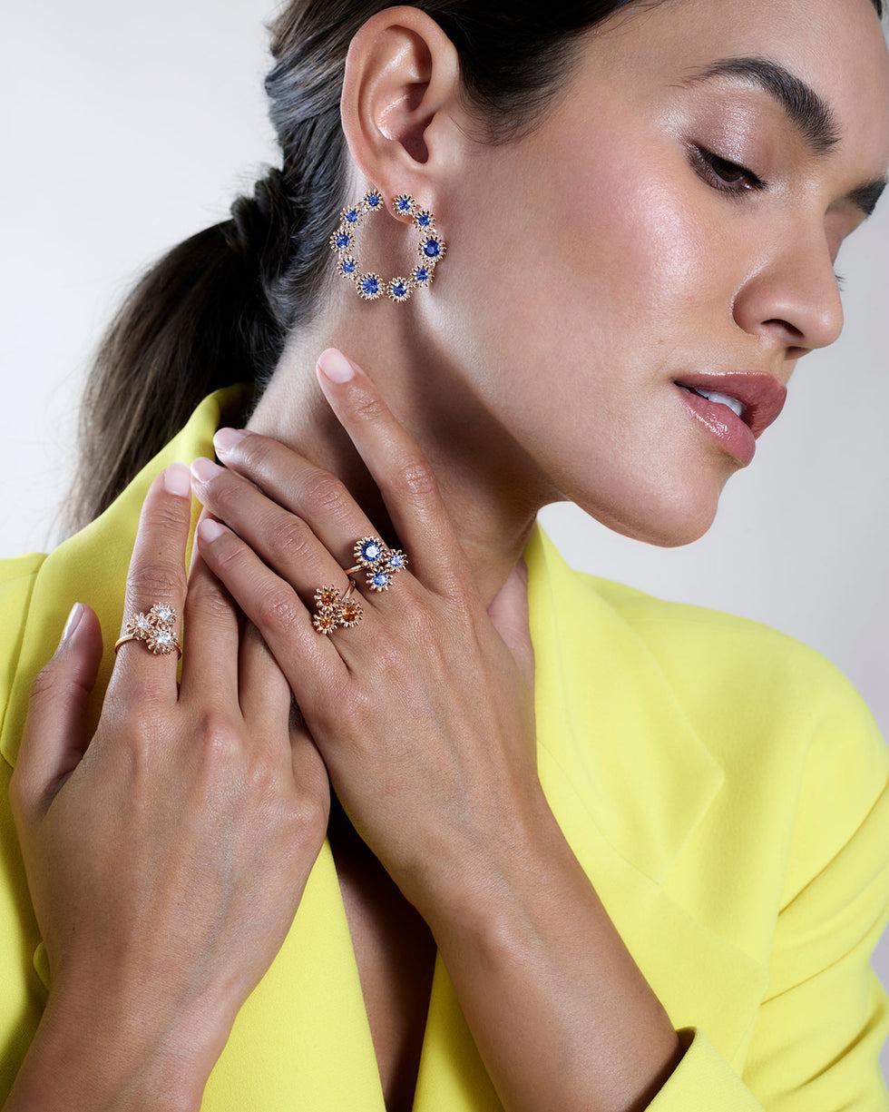 Selim Mouzannar Poppy BagueTanzanites