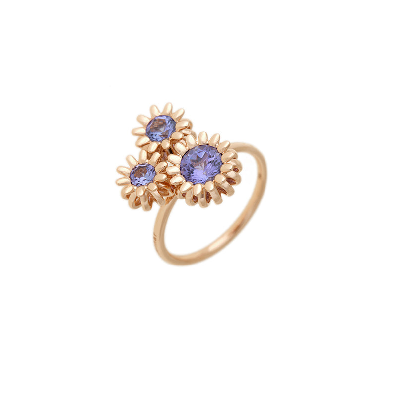 selim mouzannar Poppy BagueTanzanites