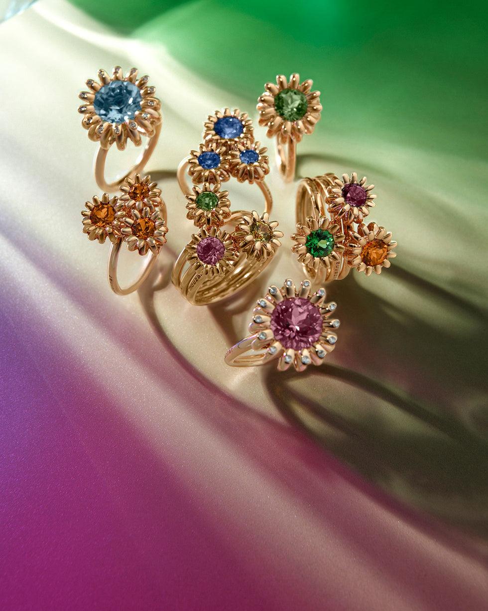 Selim Mouzannar Poppy BagueTsavorite