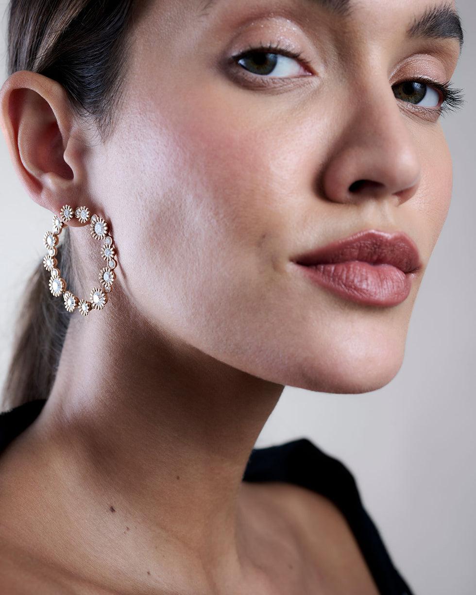 Selim Mouzannar Poppy Boucles D'oreillesDiamants