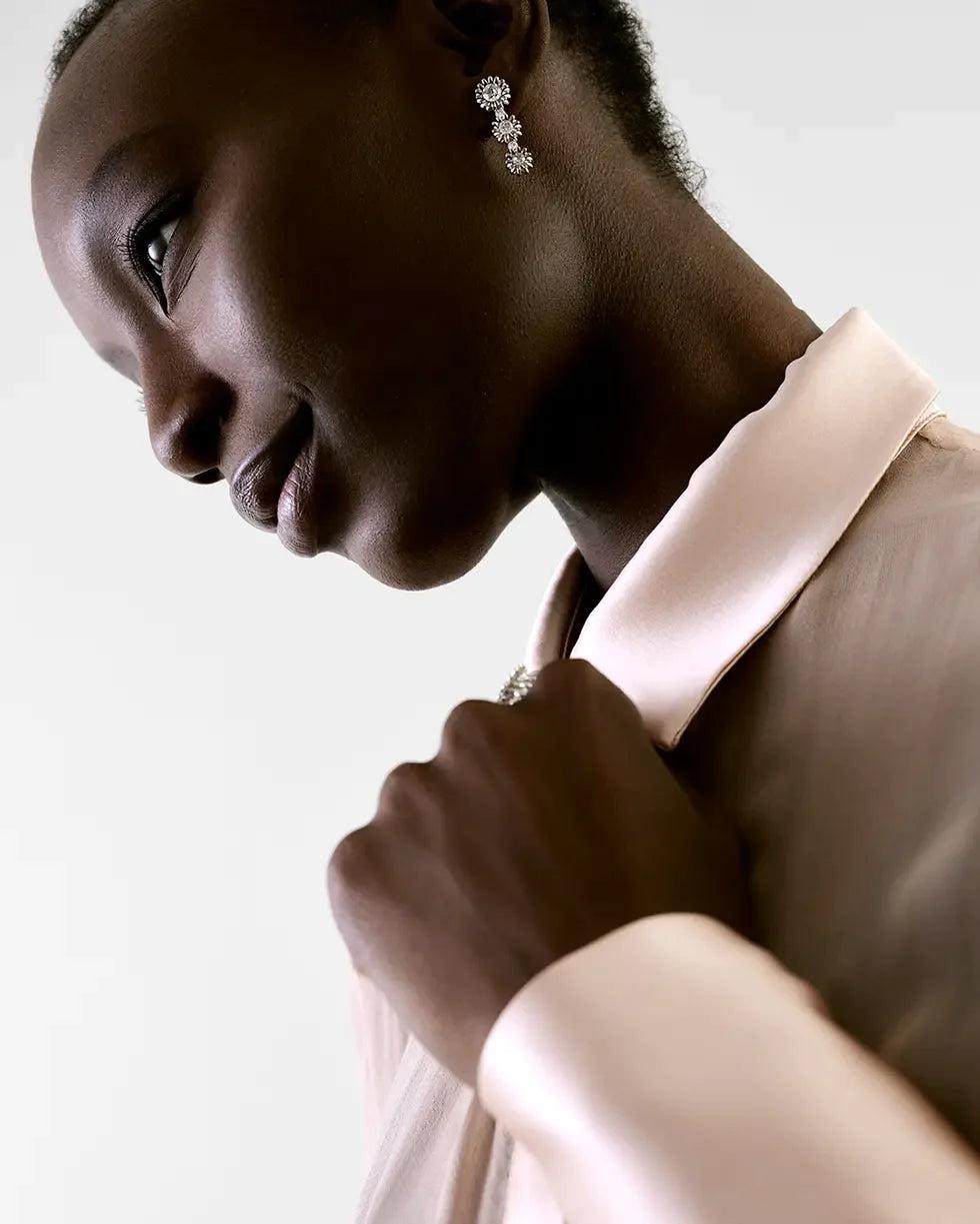 Selim Mouzannar Poppy Boucles D'oreillesDiamants