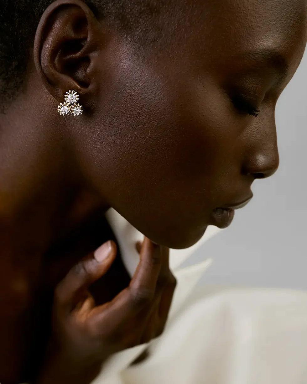 Selim Mouzannar Poppy Boucles D'oreillesDiamants