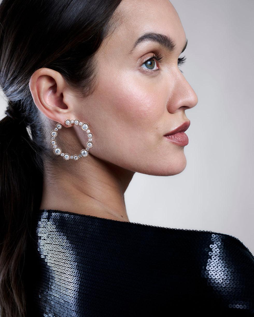 selim mouzannar Poppy Boucles D'oreillesDiamants