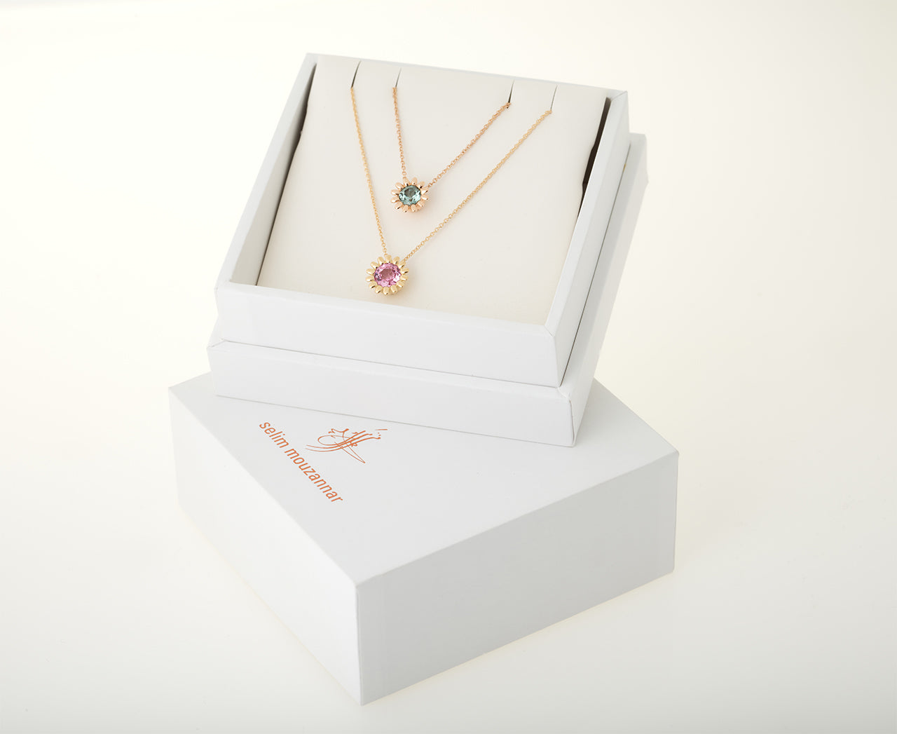 Selim Mouzannar Poppy PendantifsAigue Marine