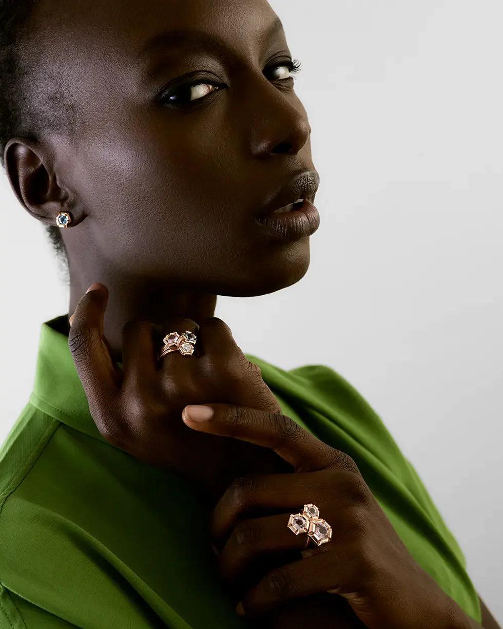 Selim Mouzannar Rose De France BagueMorganites