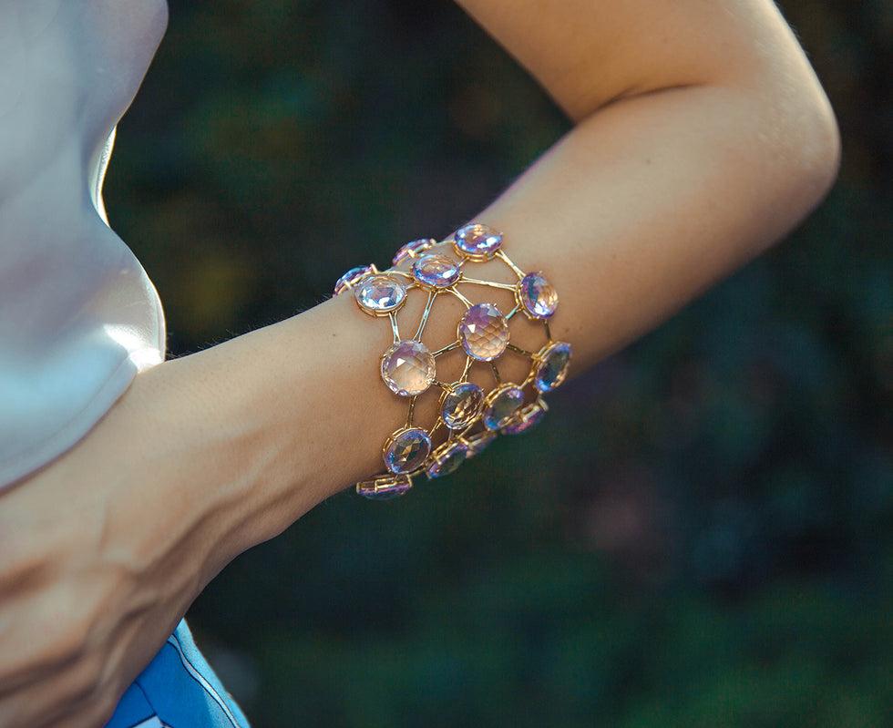 Selim Mouzannar Unique BraceletAméthystes