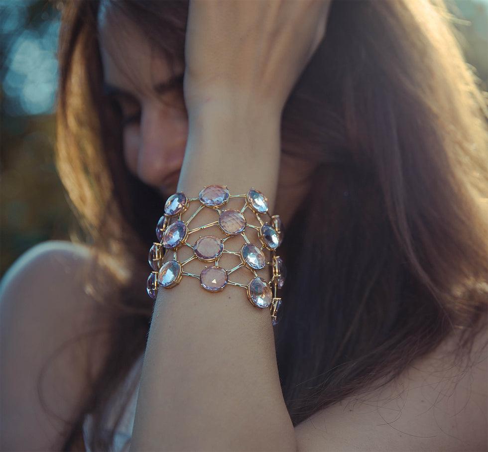 Selim Mouzannar Unique BraceletAméthystes