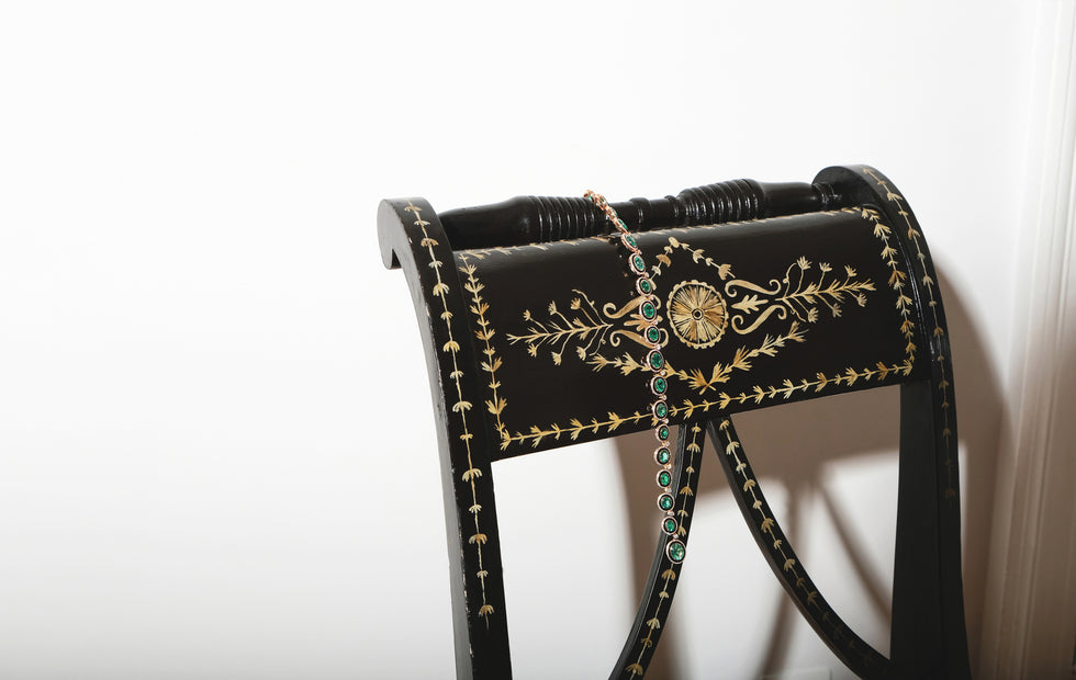 Selim Mouzannar Unique CollierEmeraudes - Diamants