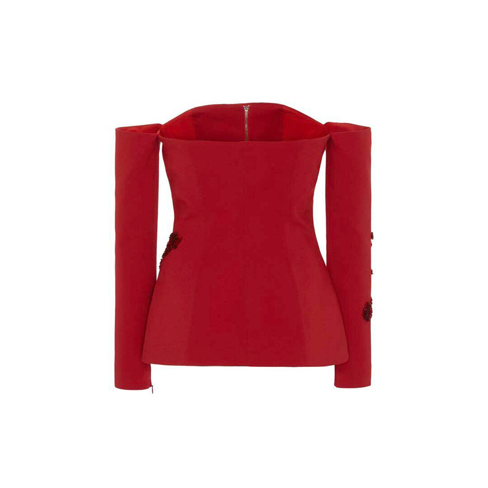 Semsem Camille Jacket - Red