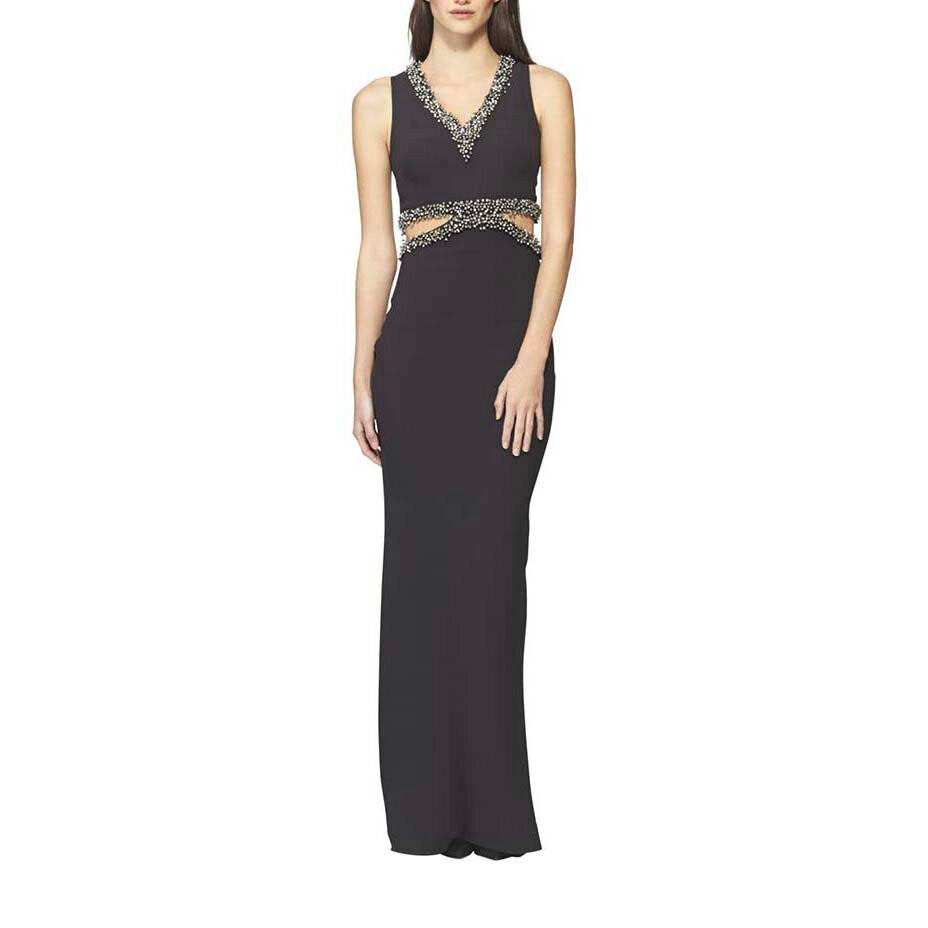 Semsem Dana Cut-Out Dress - Black