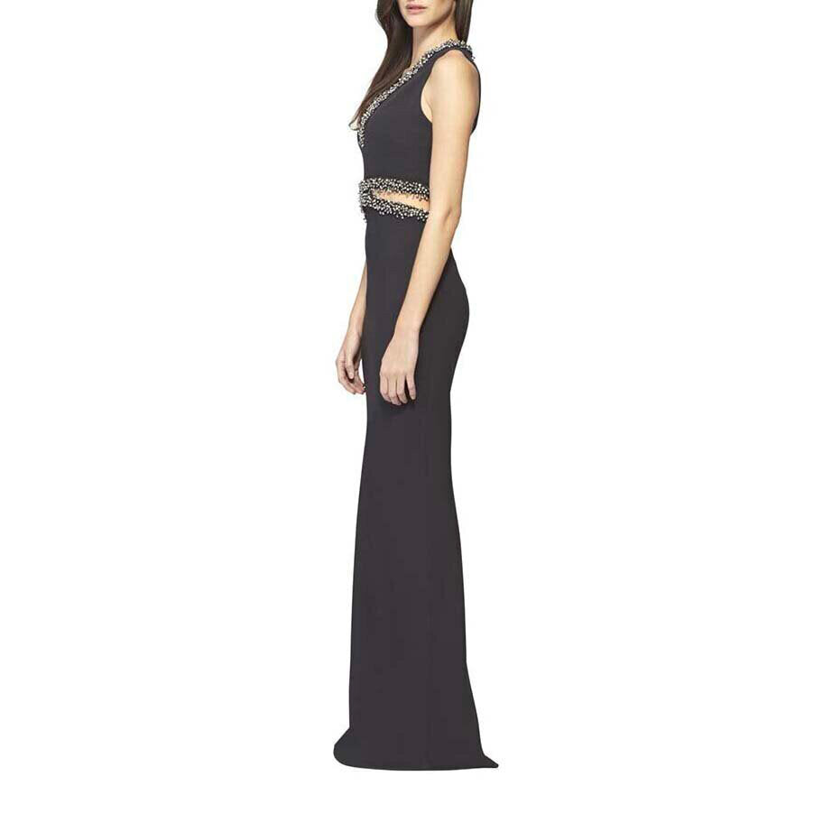 Semsem Dana Cut-Out Dress - Black