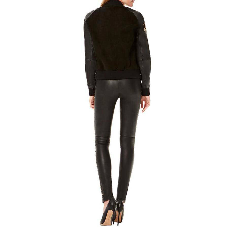 Semsem Hanna Bomber Jacket - Meteorite