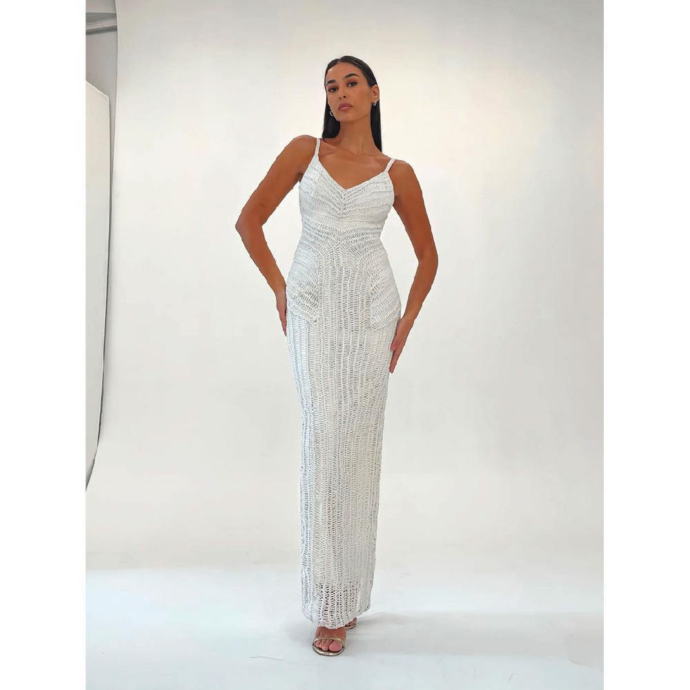 Semsem Macramé Maxi Dress