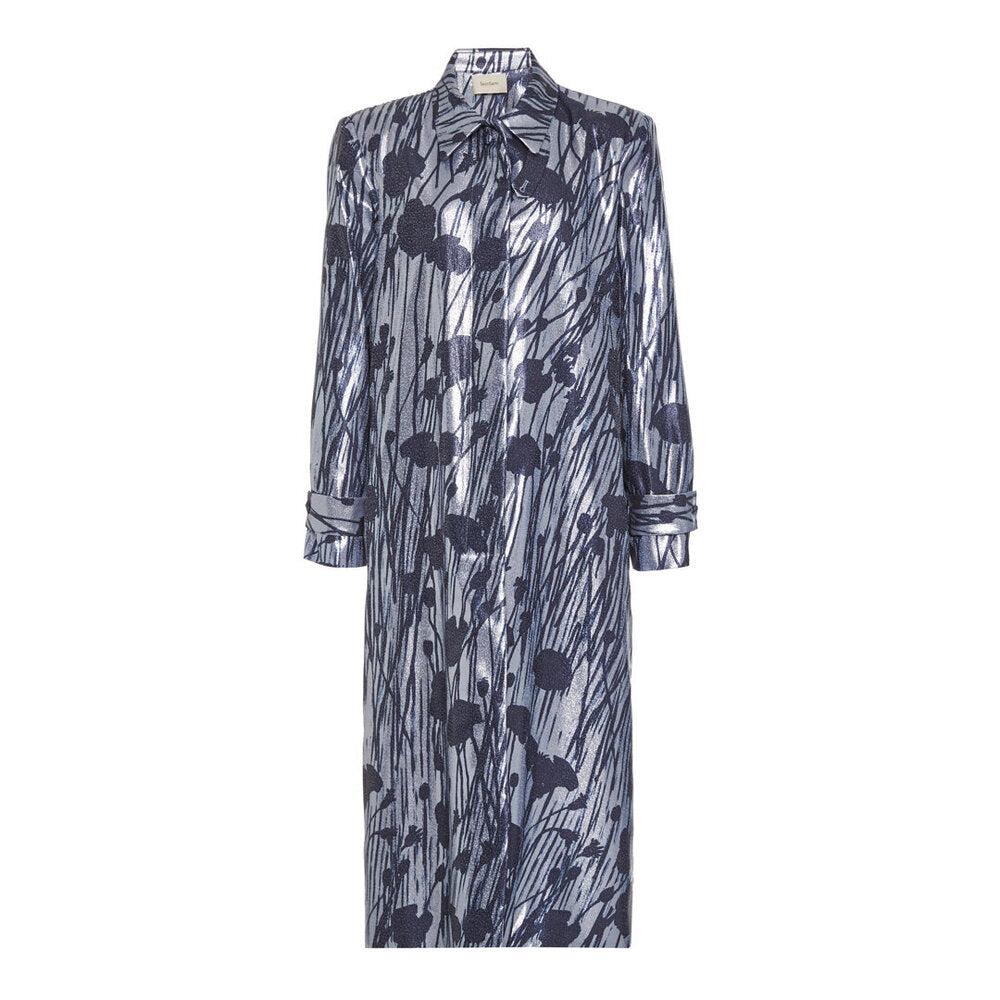 semsem Printed Lamé Coat