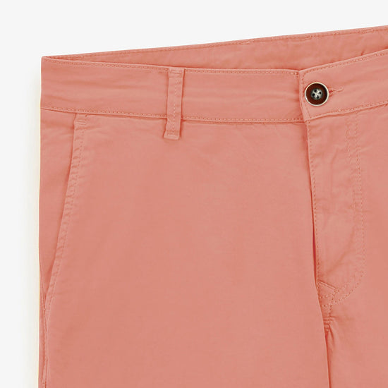 Serge Blanco Bermuda 200 Coupe Droite Stretch Rose Skin