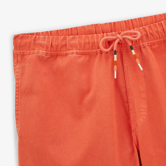 Serge Blanco Bermuda Rugby 201 Confort élastiqué Orange Abricot