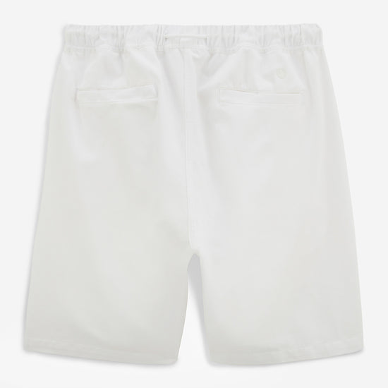 Serge Blanco Bermuda Rugby 201 Confort Taille élastiqué Blanc