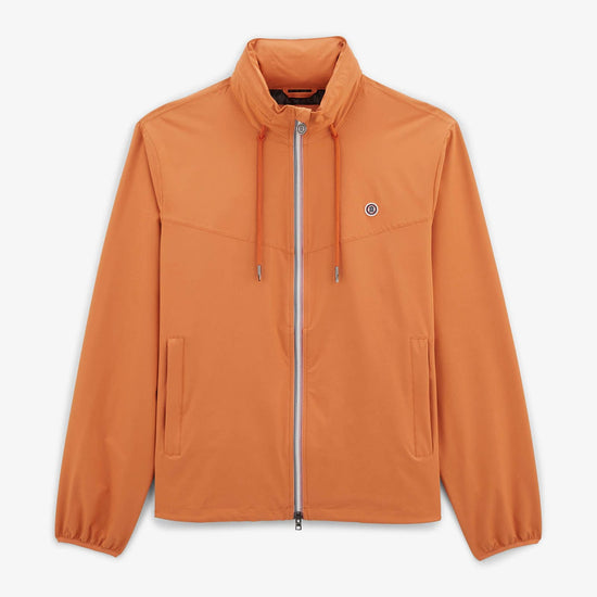 serge blanco Blouson Storm imperméable orange corail
